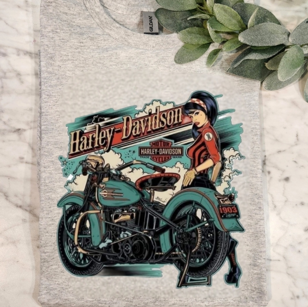 Biker shirt Harley cute popular vintage vibes popular motorcycle